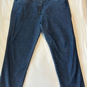 Women's Denim Jean Dress Crop pant